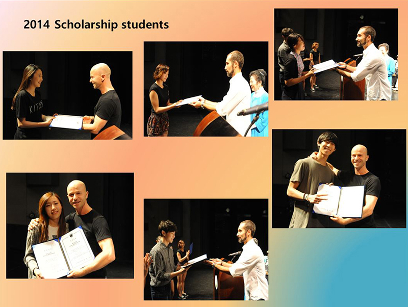 2014 Scholarship students